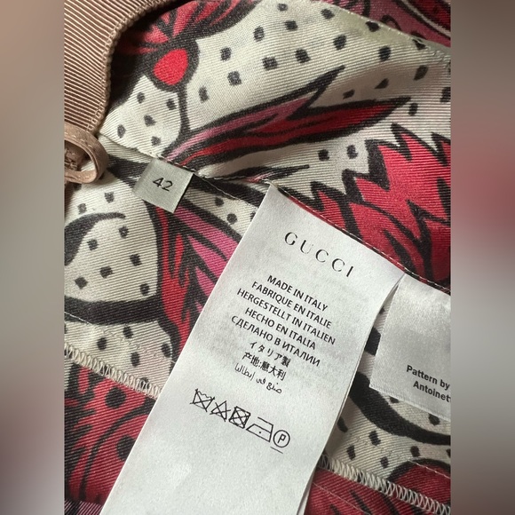 Gucci Silk Red Skirt - size 42 brand new - Picture 3 of 3